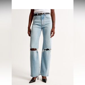 Abercrombie & Fitch 90’s Relaxed High Rise Jean Women’s size 28L